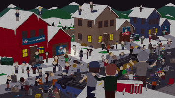 winter celebrating GIF by South Park 