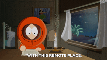 kenny mccormick writing GIF by South Park 