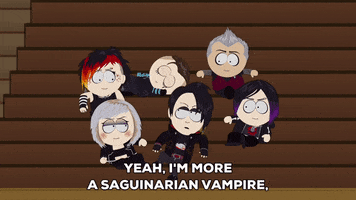 vampire emo GIF by South Park 