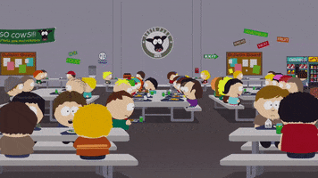 eric cartman lunch GIF by South Park 