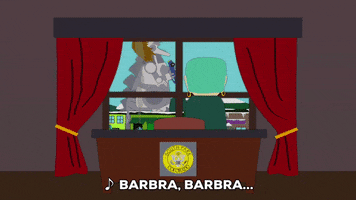 white house monster GIF by South Park 