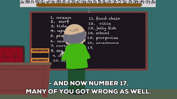 writing checking GIF by South Park 
