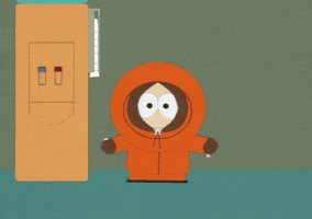 bloating kenny mccormick GIF by South Park 
