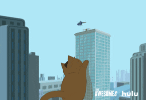 the awesomes cat GIF by HULU