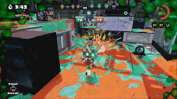 quezebra nintendo splatoon wii u GIF