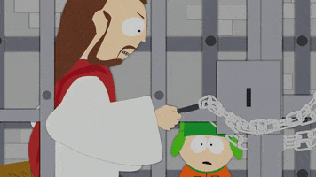 kyle broflovski shock GIF by South Park 