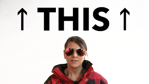 Giphy - what she said yes GIF by TipsyElves.com