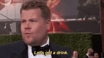 James Corden Lets Get A Drink GIF by E!
