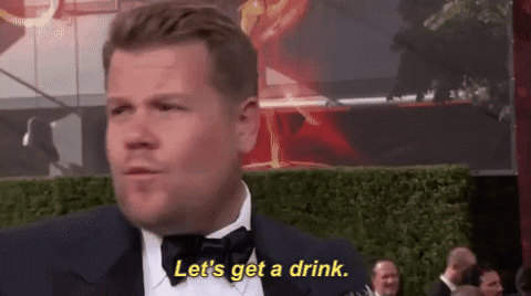 james corden lets get a drink GIF by E!