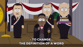 stage dictionary GIF by South Park 
