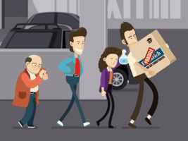 flopaflopas seinfeld parking lot GIF