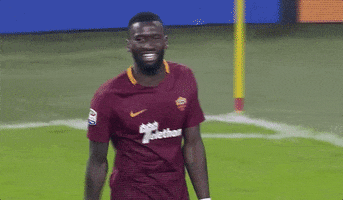 are you kidding antonio rudiger GIF by AS Roma