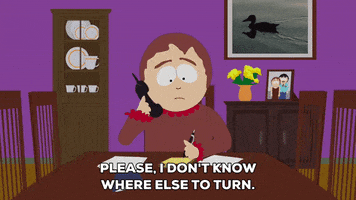 scared police GIF by South Park 