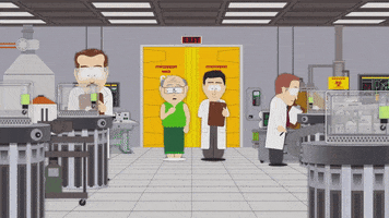walking speaking GIF by South Park 