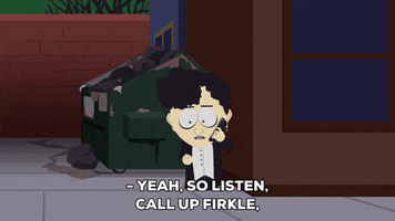 phone michael GIF by South Park 