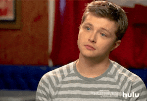 surprised sterling knight GIF by HULU