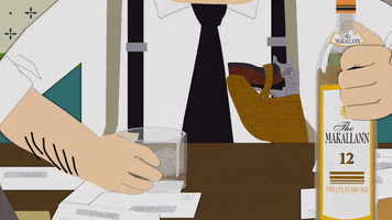 table drinking GIF by South Park 