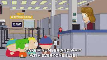 eric cartman airport GIF by South Park 