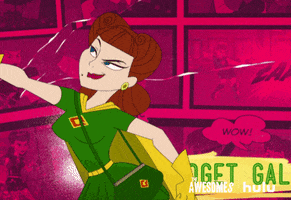 the awesomes gadget gal GIF by HULU
