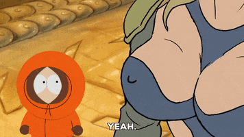 tripping kenny mccormick GIF by South Park