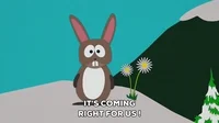 snow flowers GIF by South Park 
