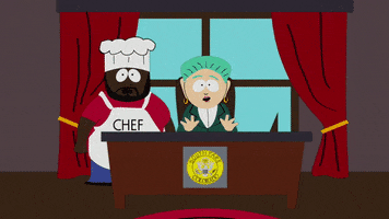 chef speaking GIF by South Park 