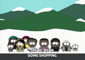gathering token black GIF by South Park 