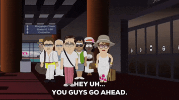 getaway success GIF by South Park 