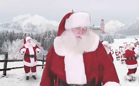 Santa Claus Dance GIF by Hallmark Gold Crown - Find & Share on GIPHY