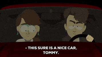 driving charlie sheen GIF by South Park 