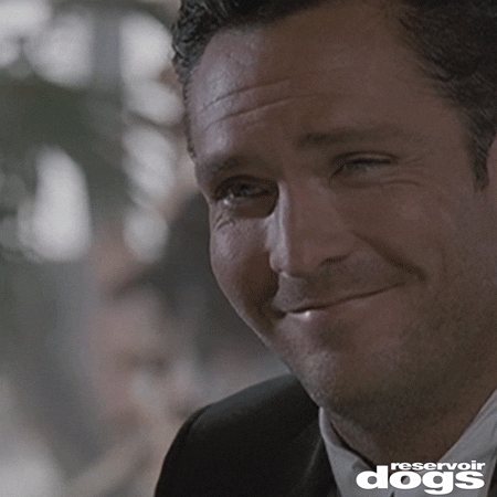 reservoir dogs smile GIF by Lionsgate Home Entertainment