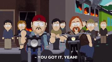 fire gang GIF by South Park 