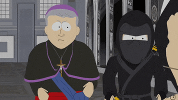 ninja sword GIF by South Park 
