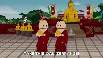 fight jump GIF by South Park 