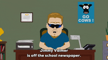 paper poster GIF by South Park 