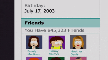 friends birthday GIF by South Park 