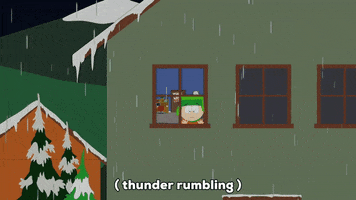 raining kyle broflovski GIF by South Park 