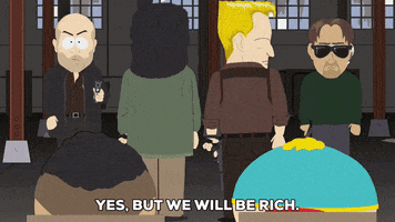 eric cartman hostage GIF by South Park 