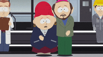 scared parents GIF by South Park 