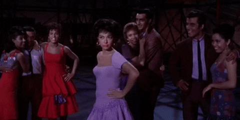 West Side Story Women GIF by filmeditor - Find & Share on GIPHY