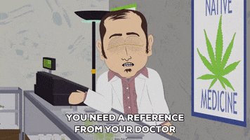 talking medical marijuana GIF by South Park 