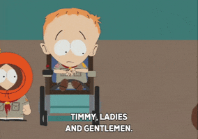 kenny mccormick jimmy valmer GIF by South Park 