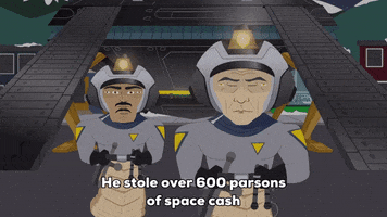 universal bank cash GIF by South Park 