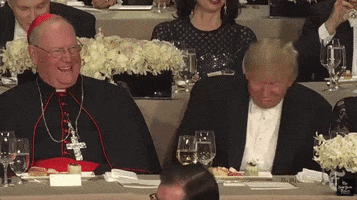 donald trump al smith dinner GIF by Election 2016