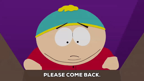 Sorry Eric Cartman GIF by South Park 