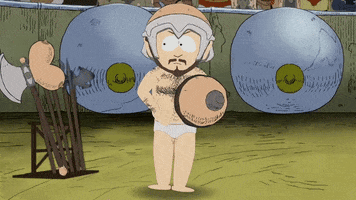 battle warrior GIF by South Park 