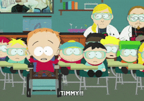 excited timmy burch GIF by South Park 