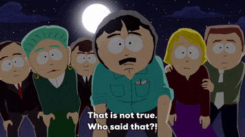 moon crouching GIF by South Park 