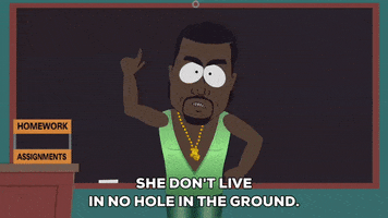 kanye west love GIF by South Park 