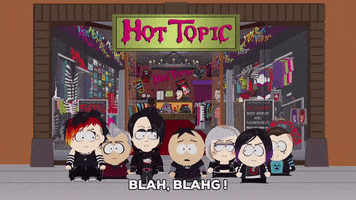 hot topic shopping GIF by South Park 